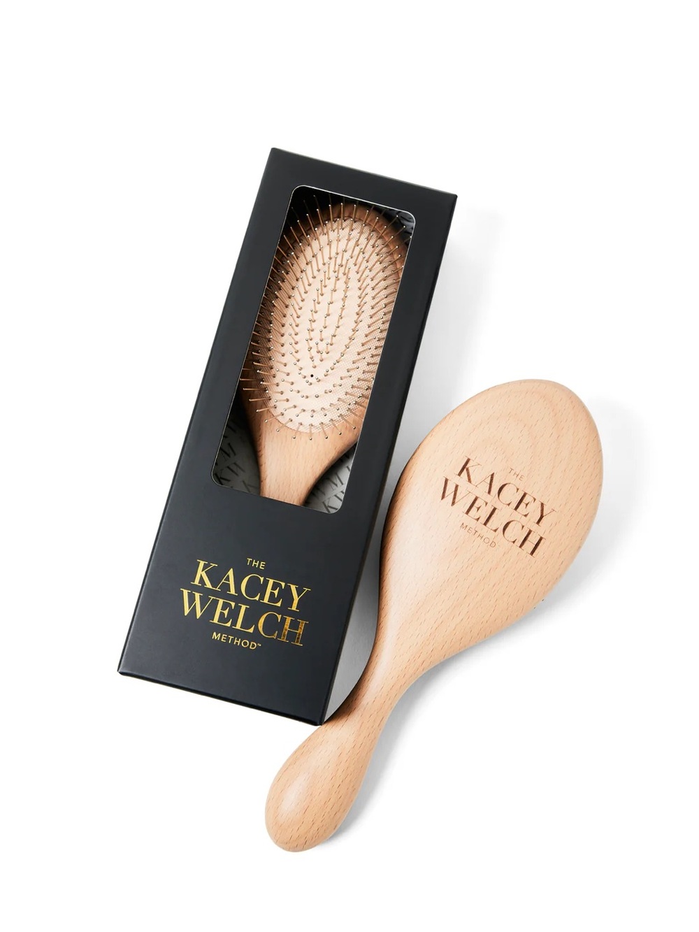 Hair Extension Detangling Brush | Wooden Professional Extension Brush
